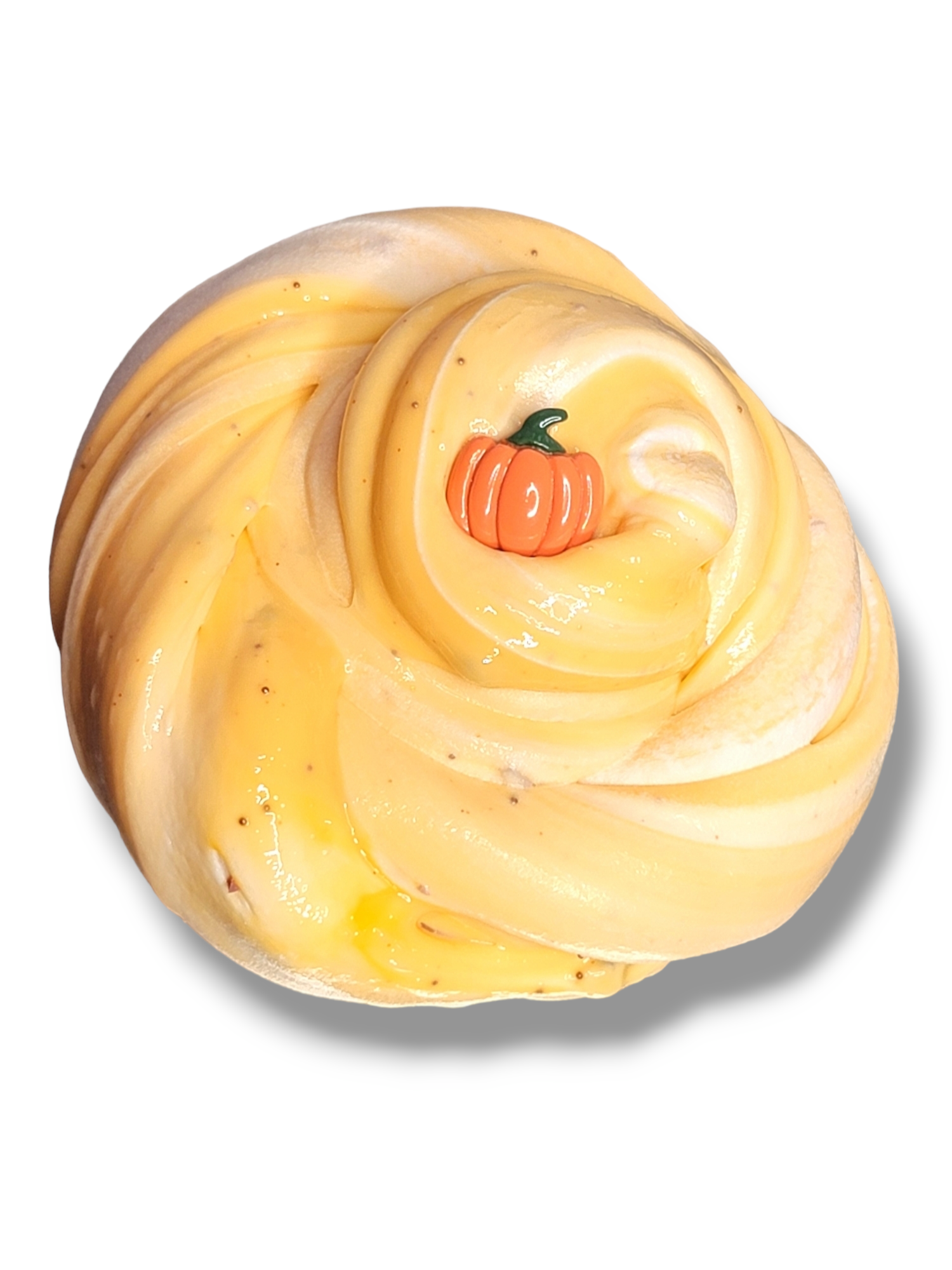 Pumpkin Cookie Crumble Frappe Handmade Scented Slime Fall Slime by Hoshimi Slimes LLC | Hoshimi Slimes LLC