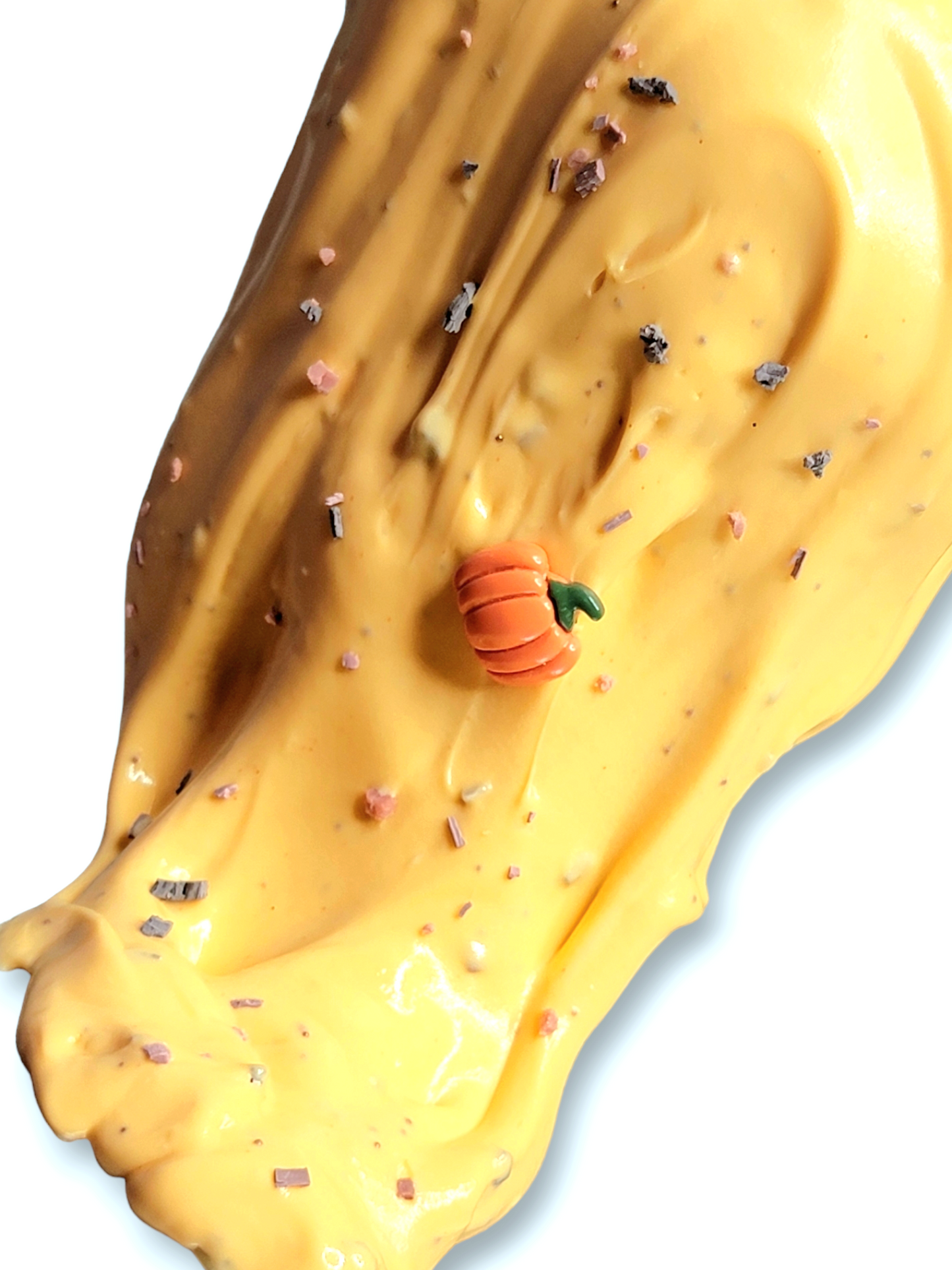 Pumpkin Cookie Crumble Frappe Handmade Scented Slime Fall Slime by Hoshimi Slimes LLC | Hoshimi Slimes LLC