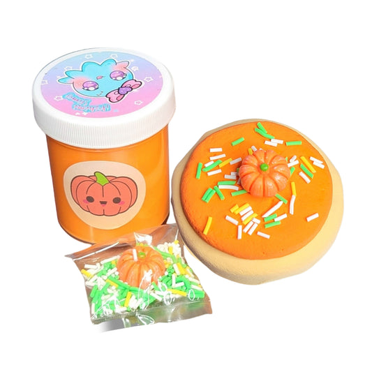 Pumpkin Sugar Cookie DIY Handmade Slime Kit Slime by Hoshimi Slimes LLC | Hoshimi Slimes LLC