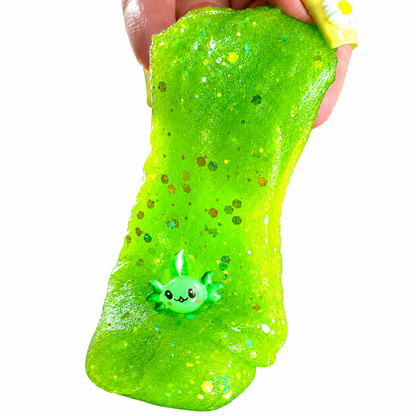 Rainbow Axolotl Slime Set – 4pc Scented Jelly Slimes with Charms