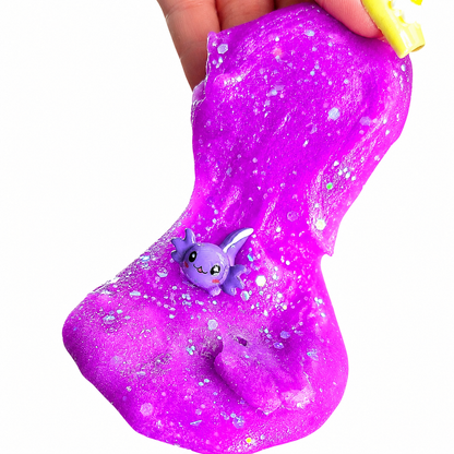 Rainbow Axolotl Slime Set – 4pc Scented Jelly Slimes with Charms