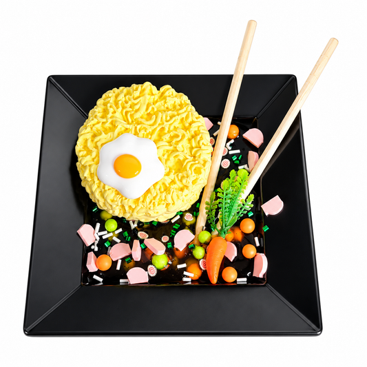 Ramen Slime Kit – DIY Clear Slime with Clay Noodles & Toppings