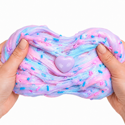 Cotton Candy Slime Kit – DIY Butter Slime with XL Clay Scoop