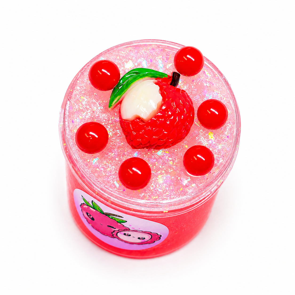 Lychee Berry Slime – Hybrid Jelly Bingsu Scented Slime