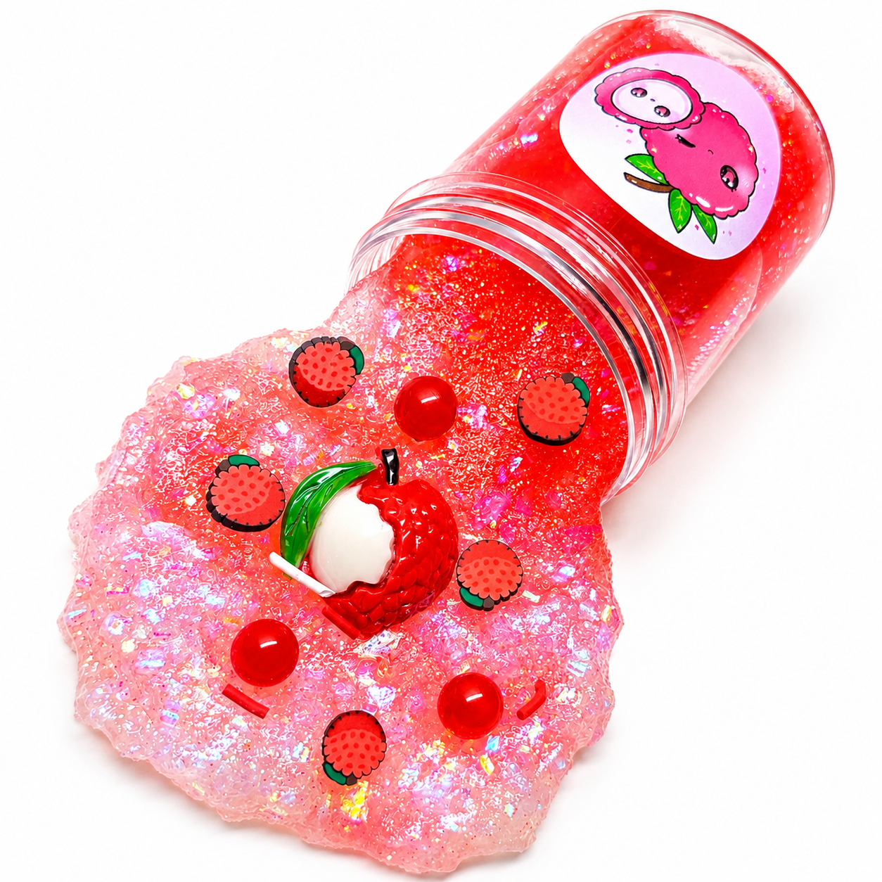 Lychee Berry Slime – Hybrid Jelly Bingsu Scented Slime
