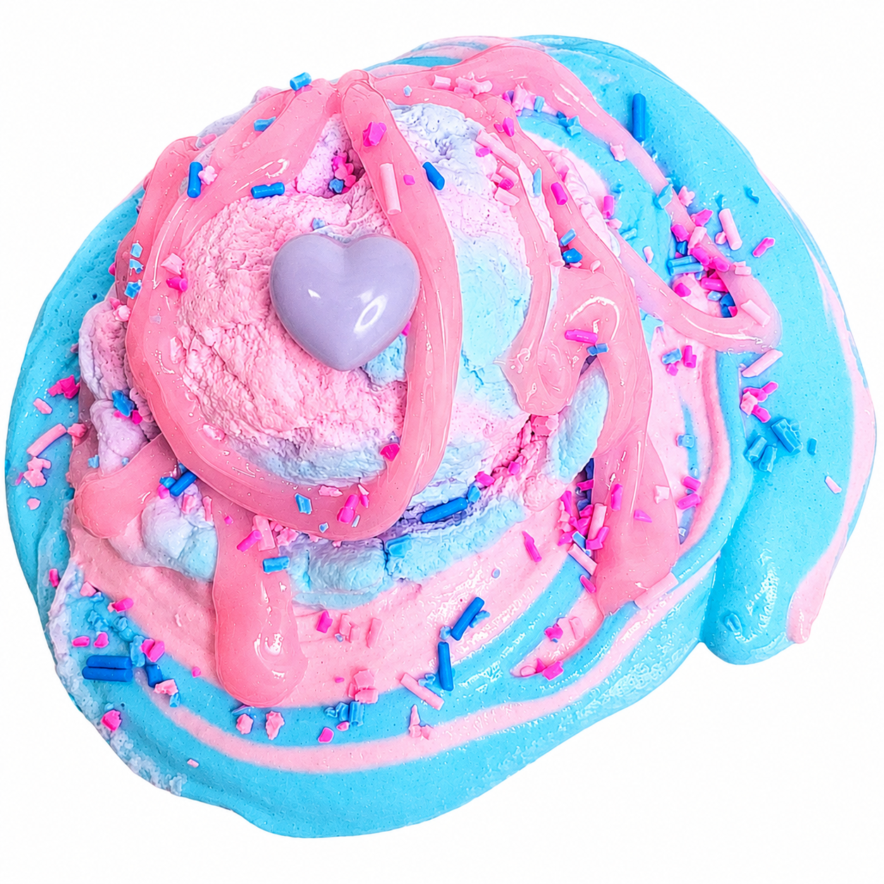 Cotton Candy Slime Kit – DIY Butter Slime with XL Clay Scoop