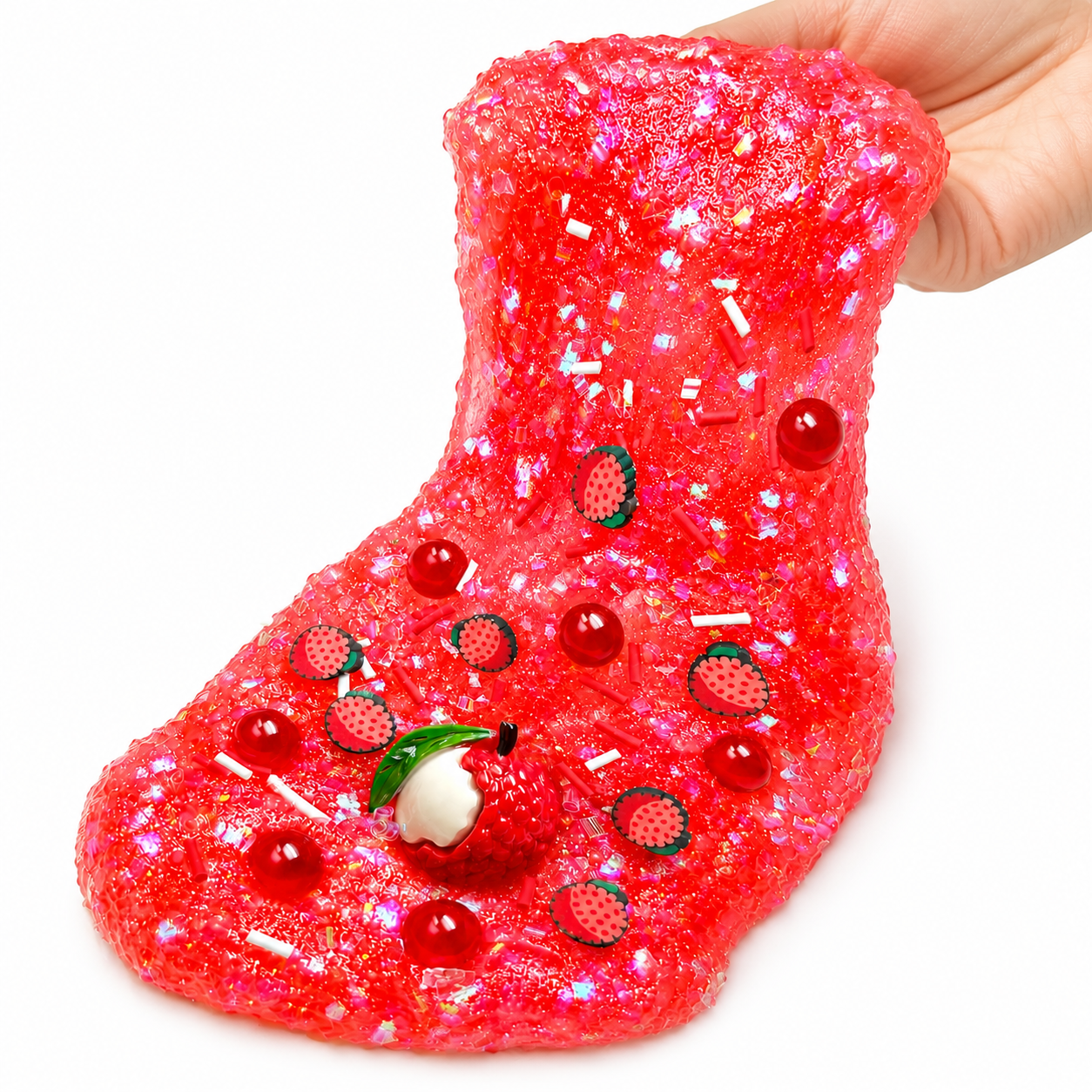 Lychee Berry Slime – Hybrid Jelly Bingsu Scented Slime