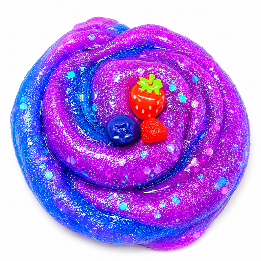 Beary Bliss Slime – Jelly Slime with Charms Mixed Berry Scented