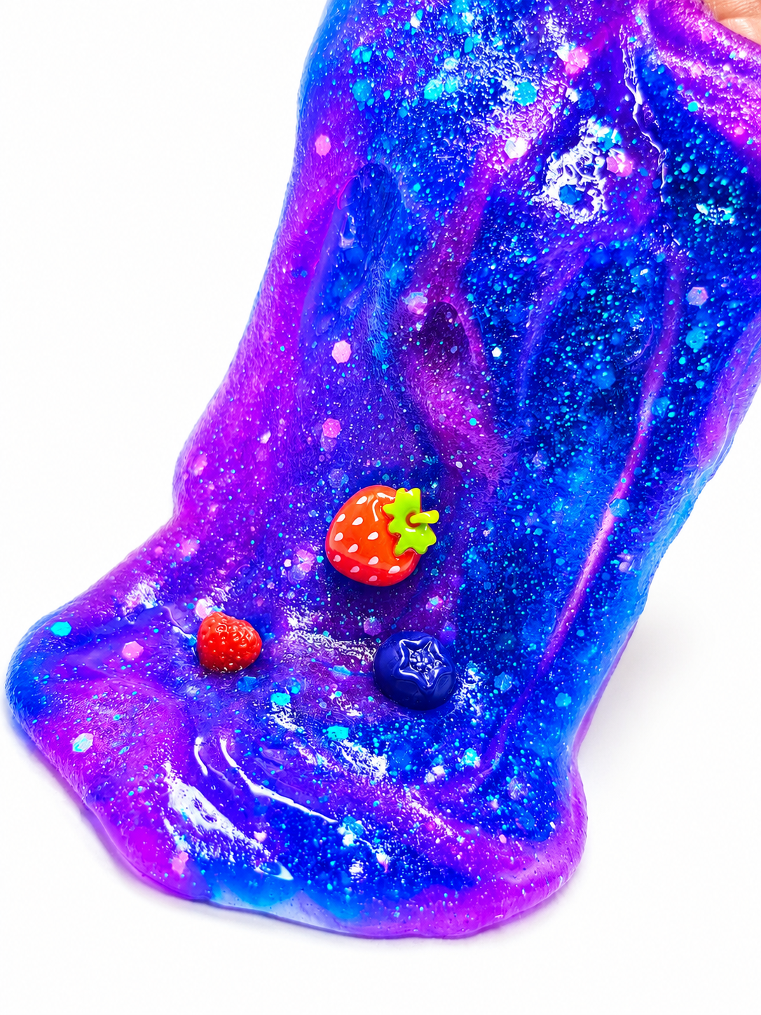 Beary Bliss Slime – Jelly Slime with Charms Mixed Berry Scented
