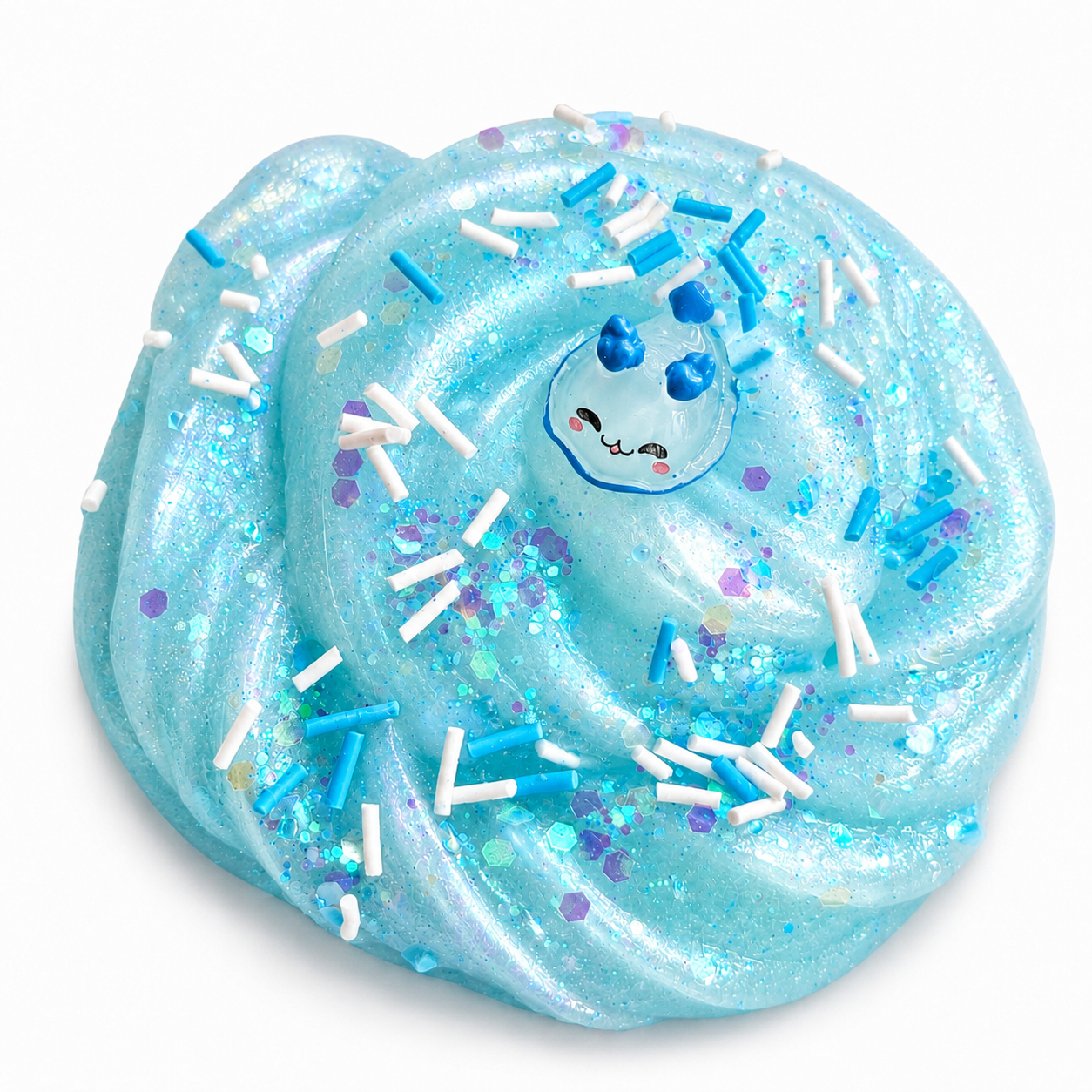 Sea Slug Slime –  Scented Jelly Slime with Pearl Pigment & Charm