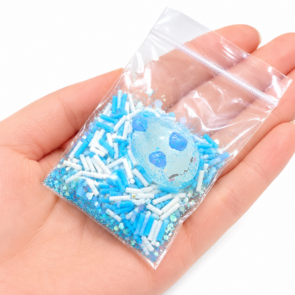 Sea Slug Slime –  Scented Jelly Slime with Pearl Pigment & Charm