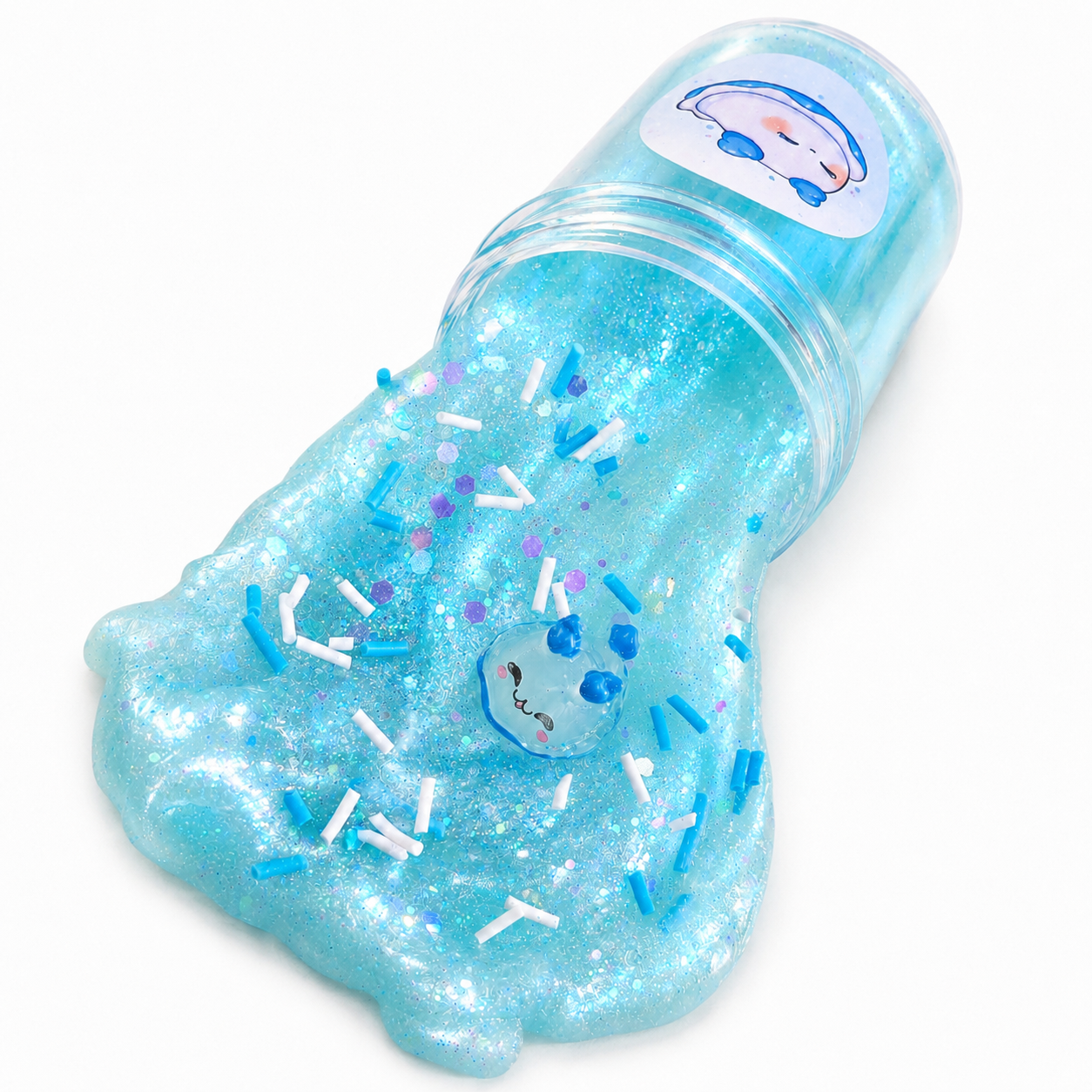Sea Slug Slime –  Scented Jelly Slime with Pearl Pigment & Charm