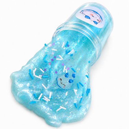 Sea Slug Slime –  Scented Jelly Slime with Pearl Pigment & Charm