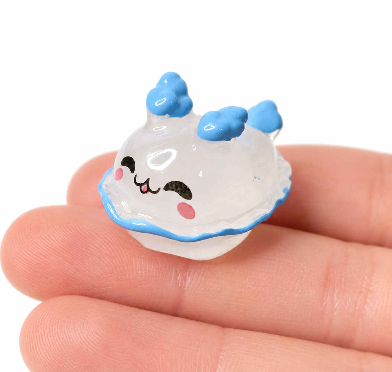 Sea Slug Slime –  Scented Jelly Slime with Pearl Pigment & Charm