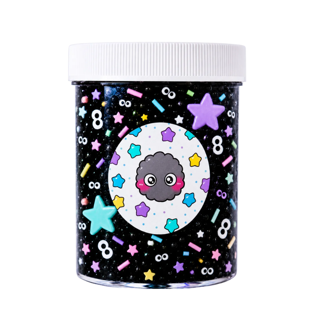 Soot Sprite Slime – Crunchy Bingsu Slime