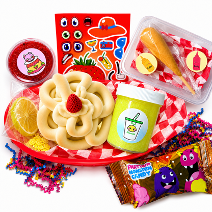 State Fair Slime Kit – DIY Slime Set with Clay & Food-Themed Add-Ins