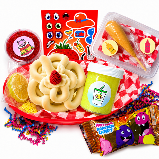 State Fair Slime Kit – DIY Slime Set with Clay & Food-Themed Add-Ins