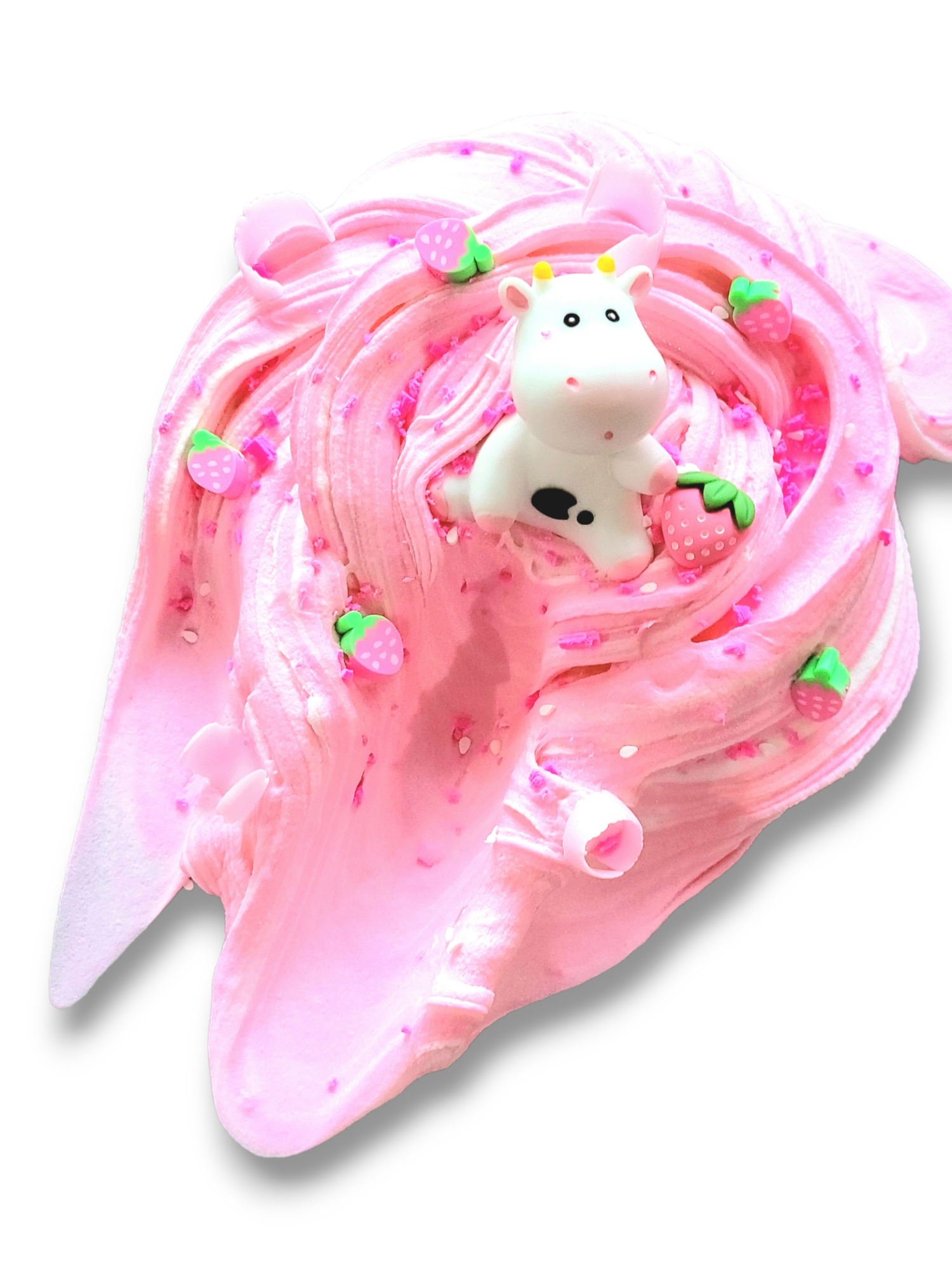 Strawberry MooShake Handmade Slime Slime by Hoshimi Slimes LLC | Hoshimi Slimes LLC