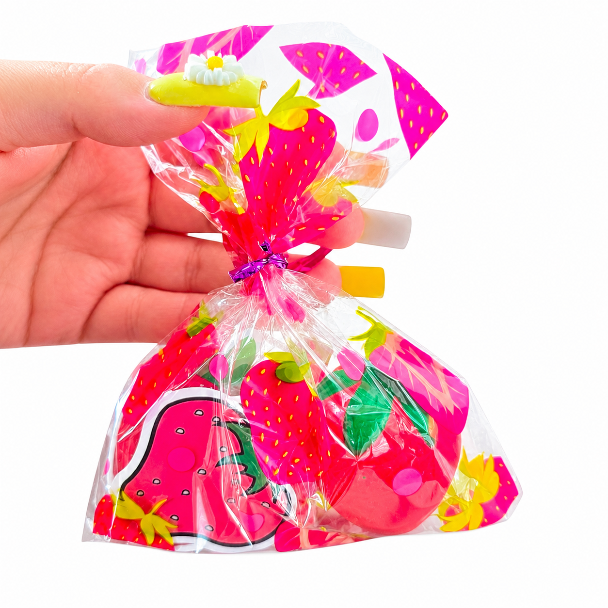 Strawberry Shortcake Crunch Slime Kit – DIY Butter Slime Set with Clay