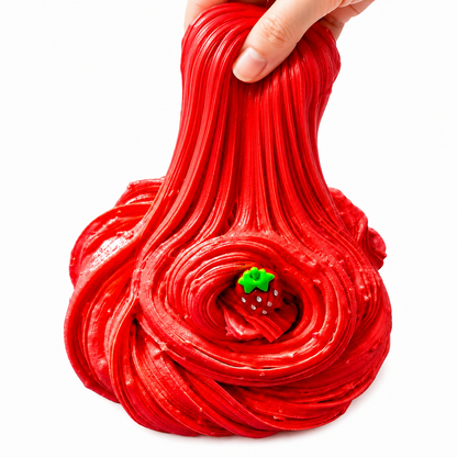 Strawberry Shortcake Crunch Slime Kit – DIY Butter Slime Set with Clay