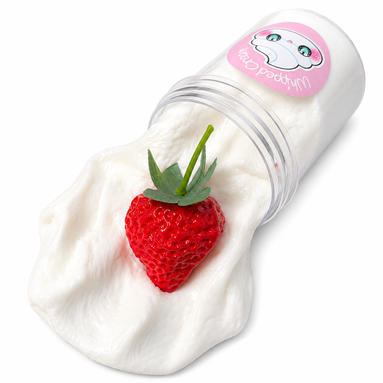 Strawberry Shortcake Waffle Slime Kit – DIY Butter Slime with Clay & Toppings