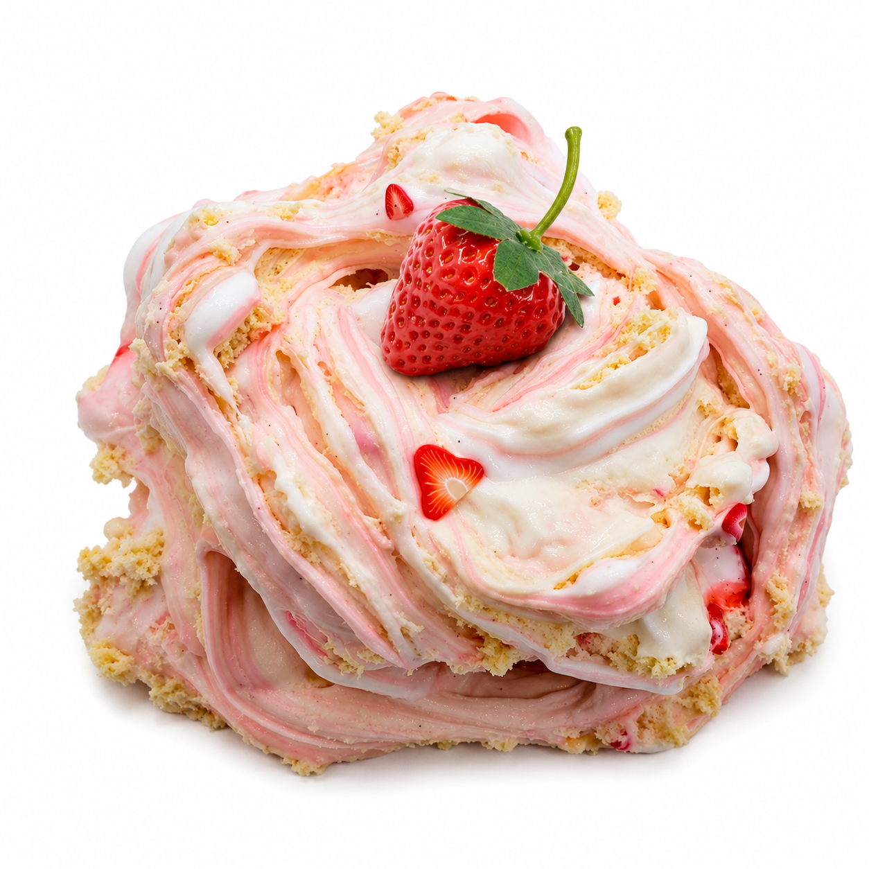 Strawberry Shortcake Waffle Slime Kit – DIY Butter Slime with Clay & Toppings