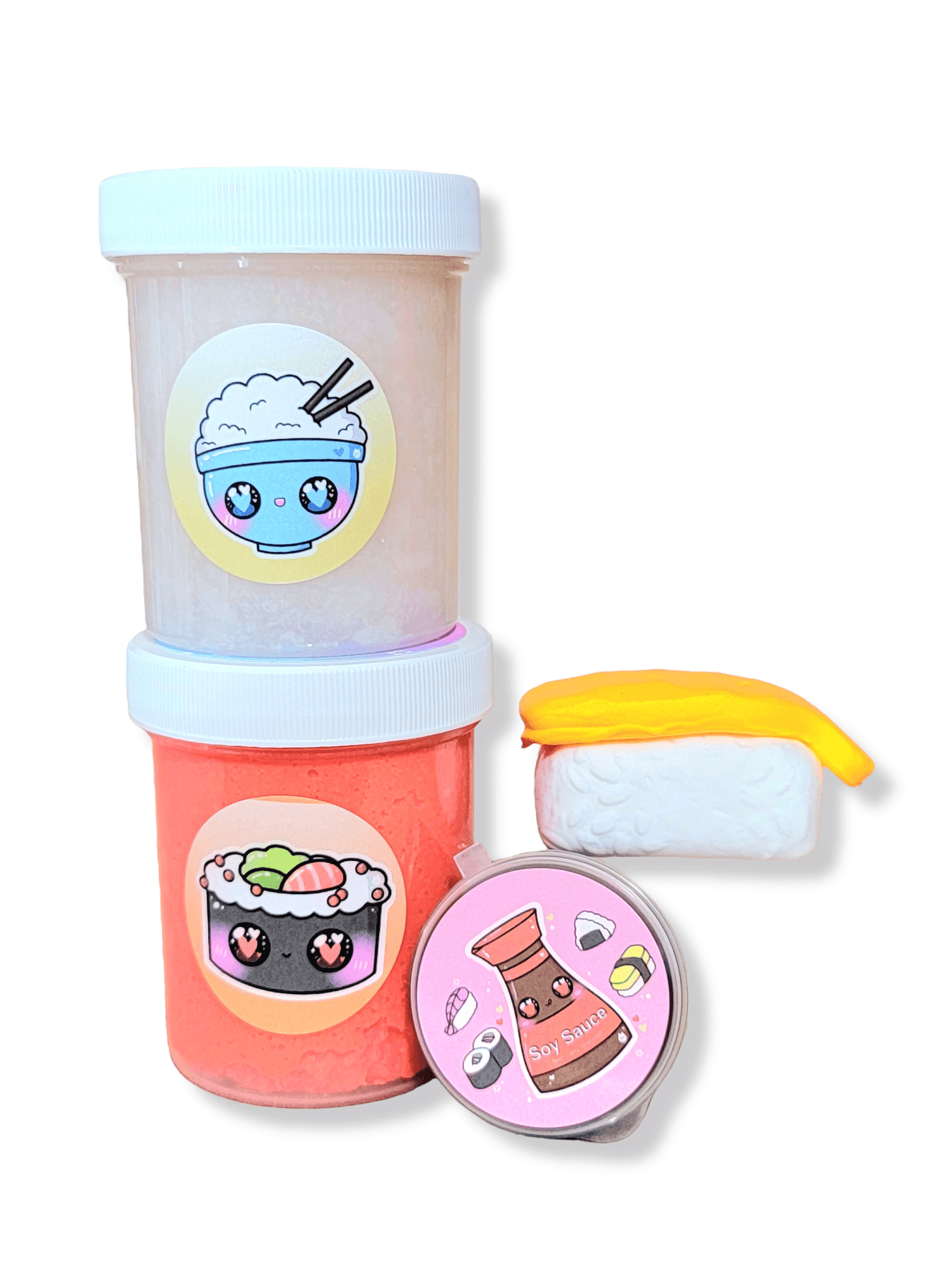 Sushi DIY Slime Kit Slime by Hoshimi Slimes LLC | Hoshimi Slimes LLC