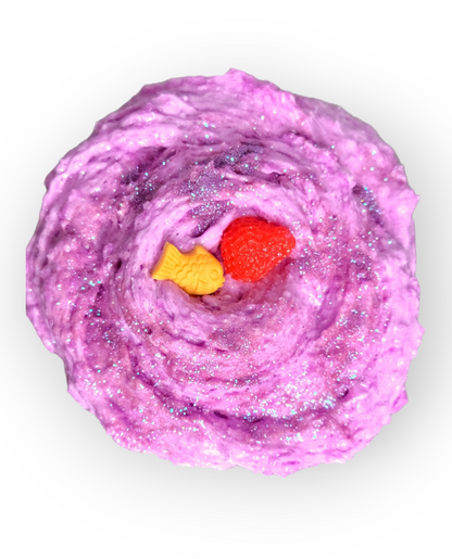 Ube Shaved Ice Handmade Snowfizz Slime Slime by Hoshimi Slimes LLC | Hoshimi Slimes LLC