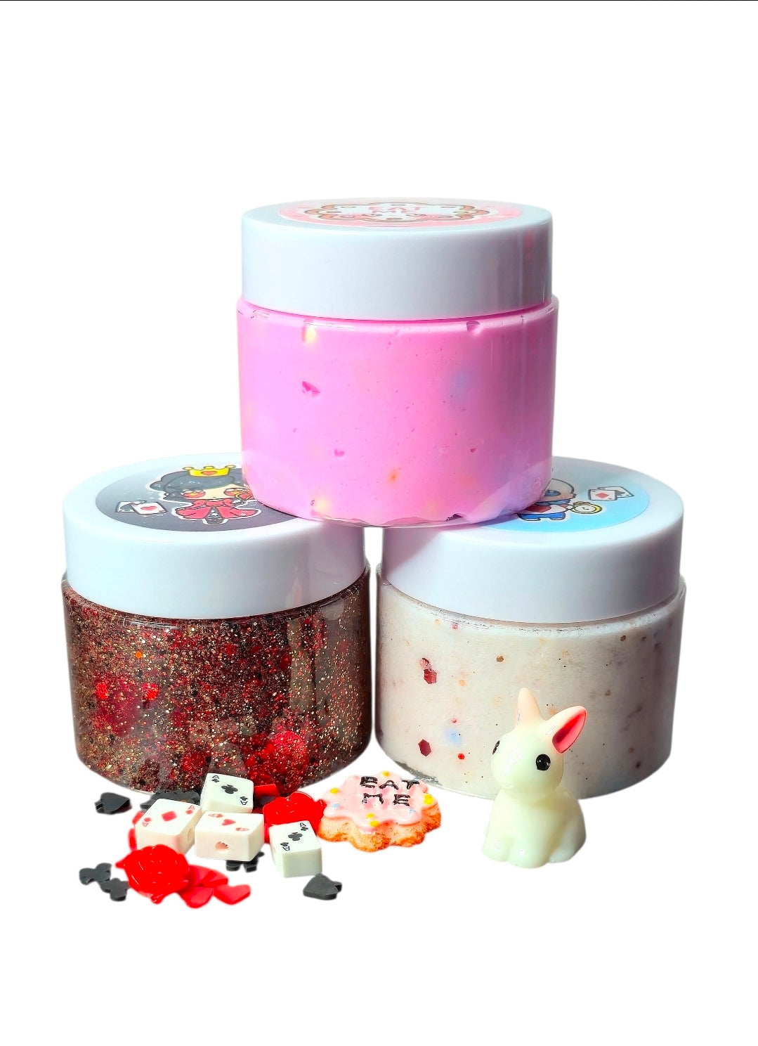 Wonderland Slime Set  Trio Slime Bundle with Mixed Textures