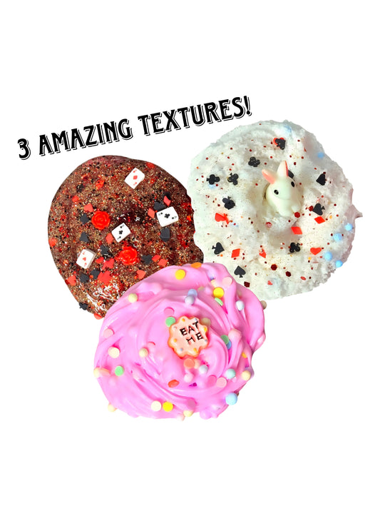 Wonderland Slime Set  Trio Slime Bundle with Mixed Textures