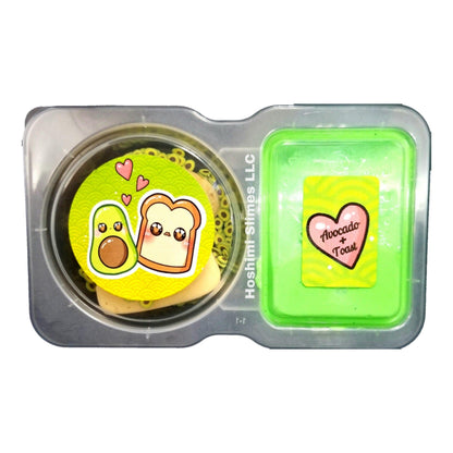 Avocado & Toast DIY Kit Slime by Hoshimi Slimes LLC | Hoshimi Slimes LLC
