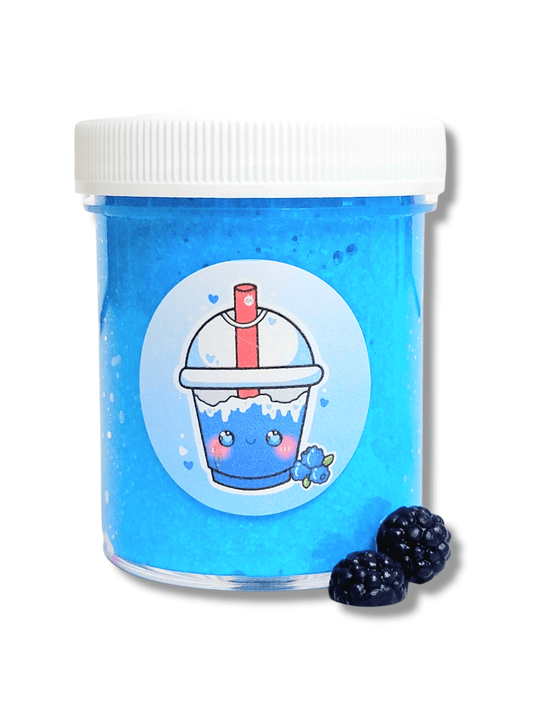 Blue Raspberry Slushy Handmade Slime 4oz Slime by Hoshimi Slimes LLC | Hoshimi Slimes LLC