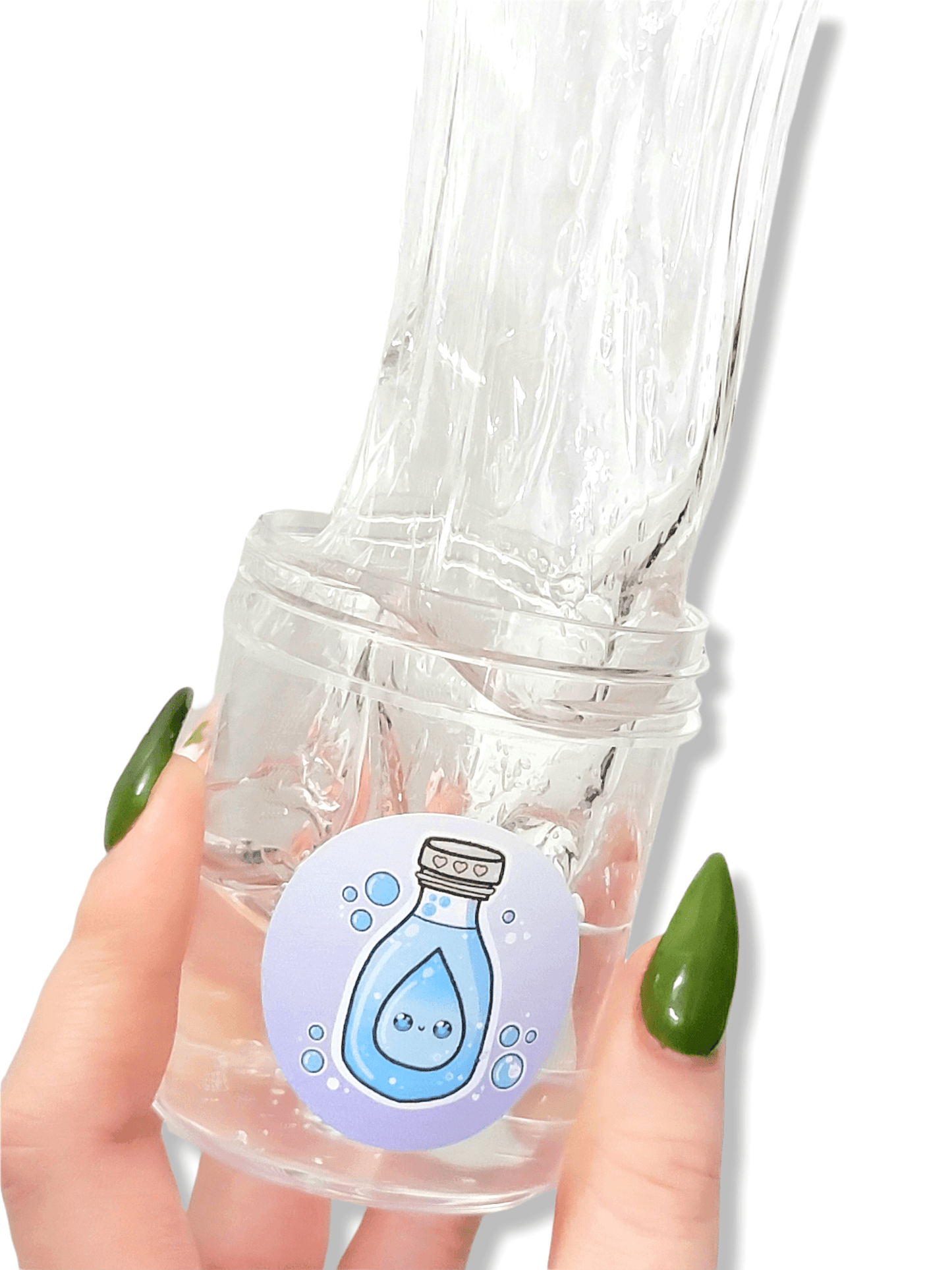 Bottle Water Handmade Clear Slime 32oz Slime by Hoshimi Slimes LLC | Hoshimi Slimes LLC