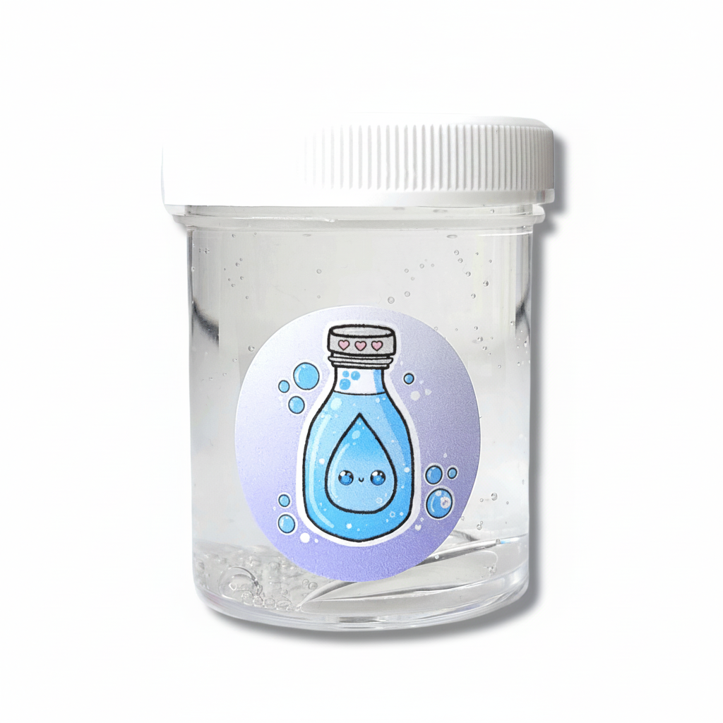Bottle Water Handmade Clear Slime 4oz Slime by Hoshimi Slimes LLC | Hoshimi Slimes LLC
