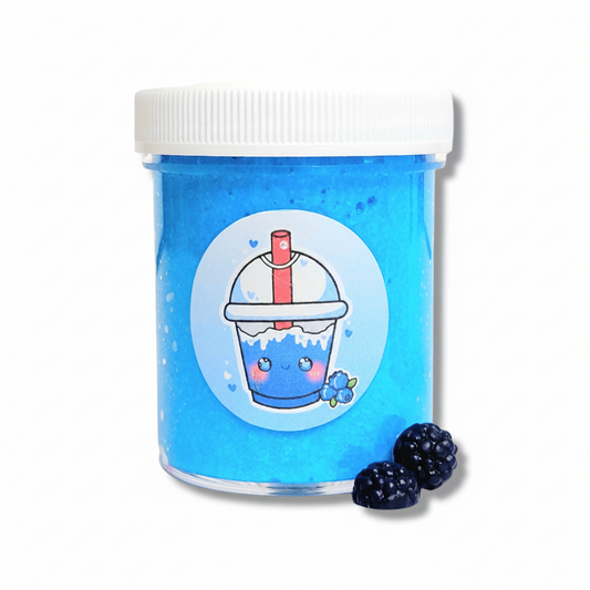 Blue Raspberry Slushy Handmade Slime 4oz Slime by Hoshimi Slimes LLC | Hoshimi Slimes LLC