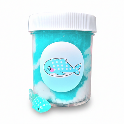 Gummy Shark Jelly Cloud Handmade Scented Slime 4oz Slime by Hoshimi Slimes LLC | Hoshimi Slimes LLC