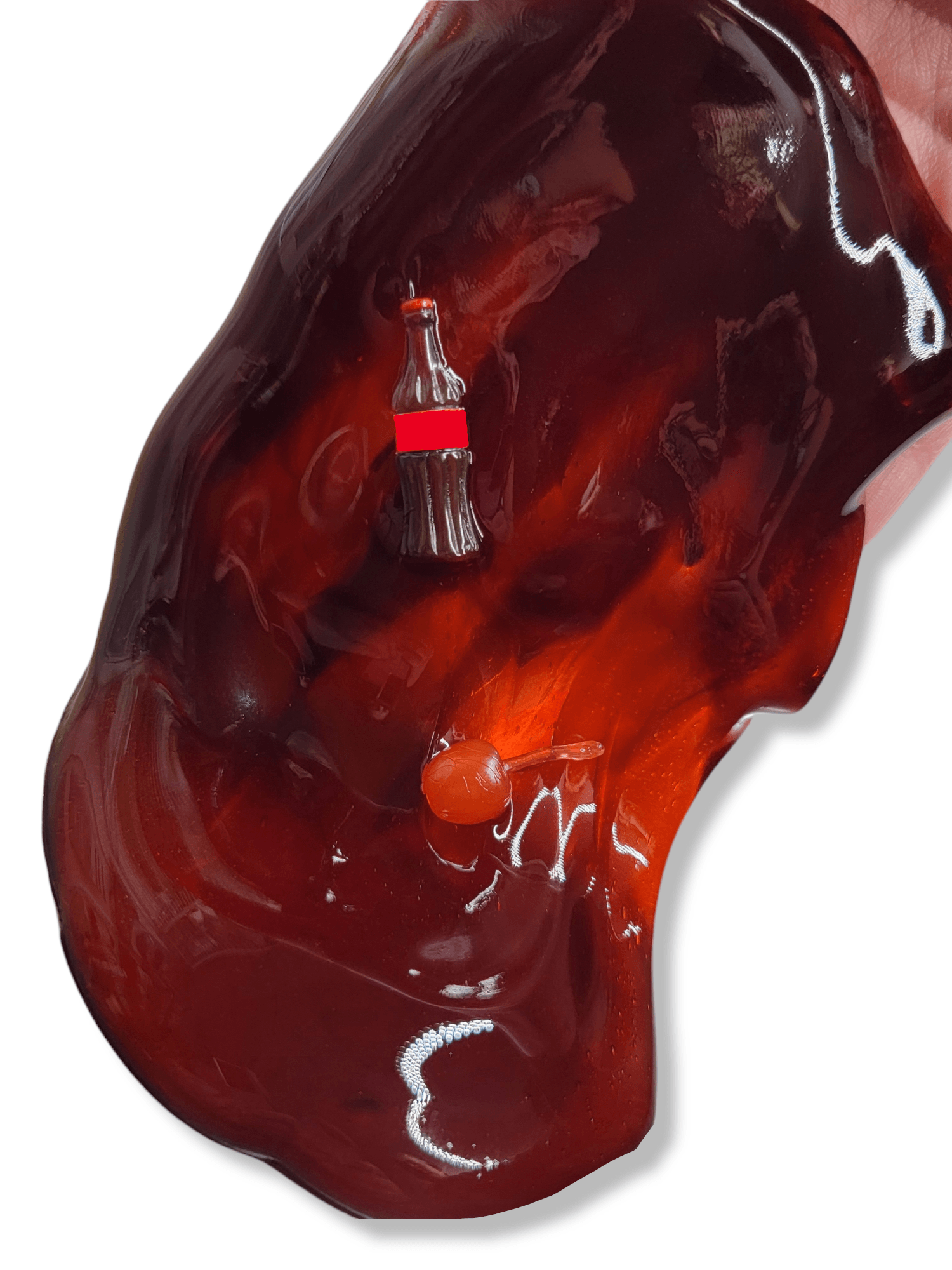 Cherry Soda Handmade Clear Slime 8oz slimes by Hoshimi Slimes LLC | Hoshimi Slimes LLC