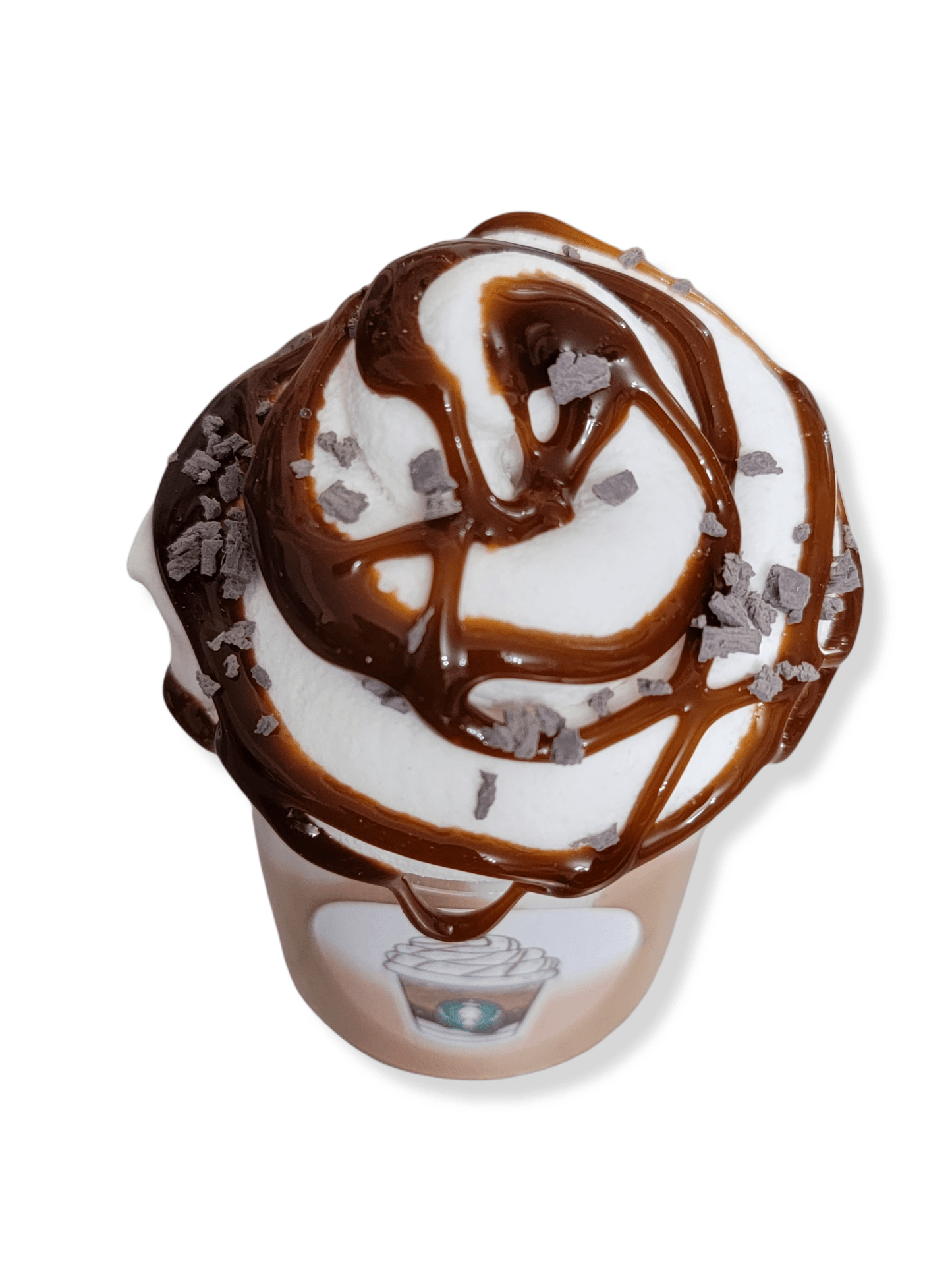Cookie Crumble Frappe Clay Cap Butter Slime Slime by Hoshimi Slimes LLC | Hoshimi Slimes LLC