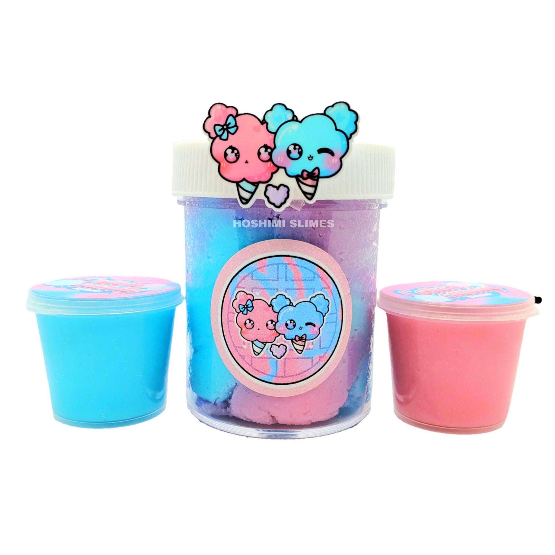 Cotton Candy Waffle DIY Slime Kit slime by Hoshimi Slimes LLC | Hoshimi Slimes LLC