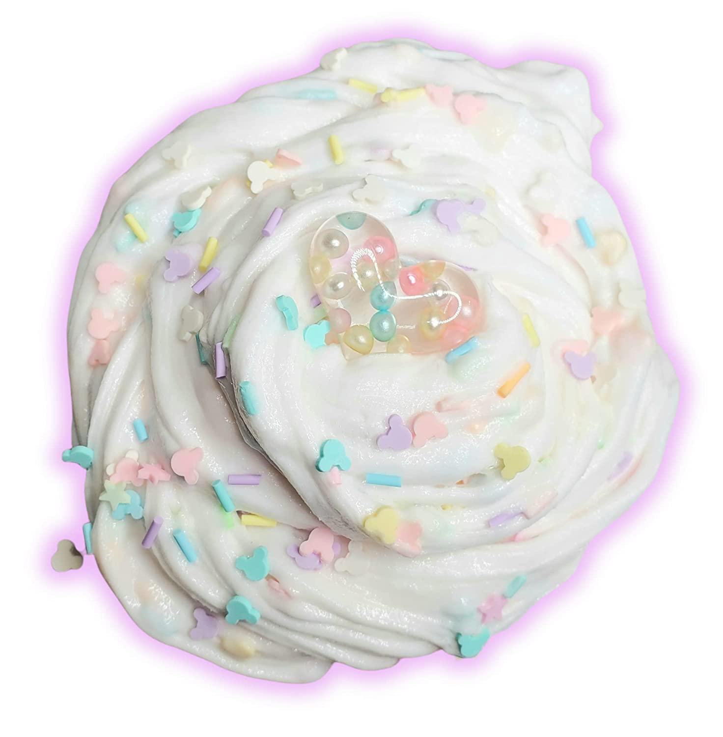 Mickey's Birthday Batter Handmade Butter Slime 8oz Slime by Hoshimi Slimes LLC | Hoshimi Slimes LLC
