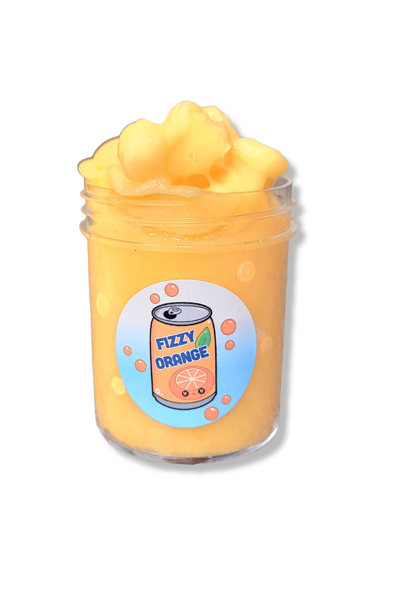 Fizzy Orange Soda Handmade Scented Jelly Slime Slime by Hoshimi Slimes LLC | Hoshimi Slimes LLC