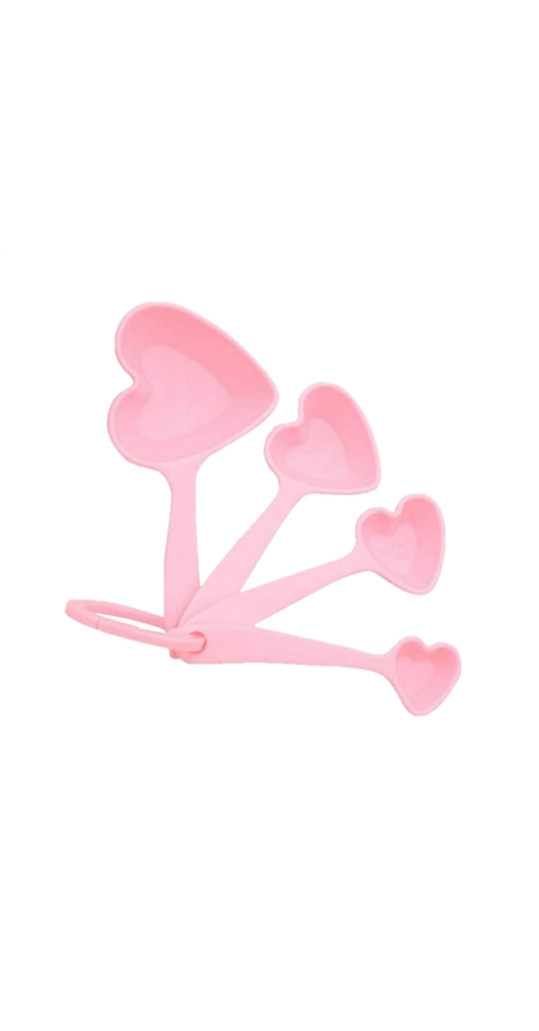 Heart Measuring Spoons Measuring Spoons by Hoshimi Slimes | Hoshimi Slimes LLC