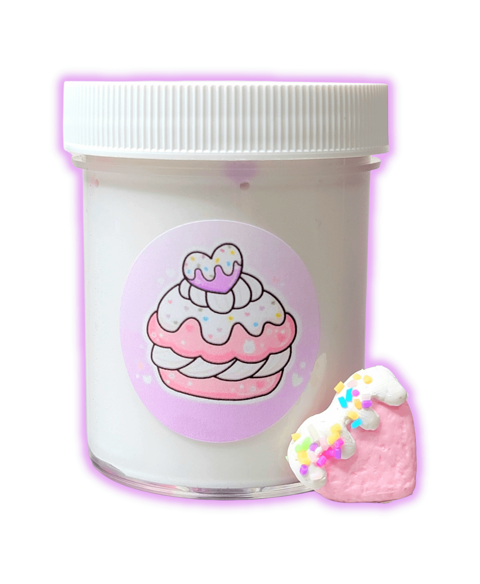Kawaii Cream Handmade Butter Slime 4oz Slime by Hoshimi Slimes LLC | Hoshimi Slimes LLC
