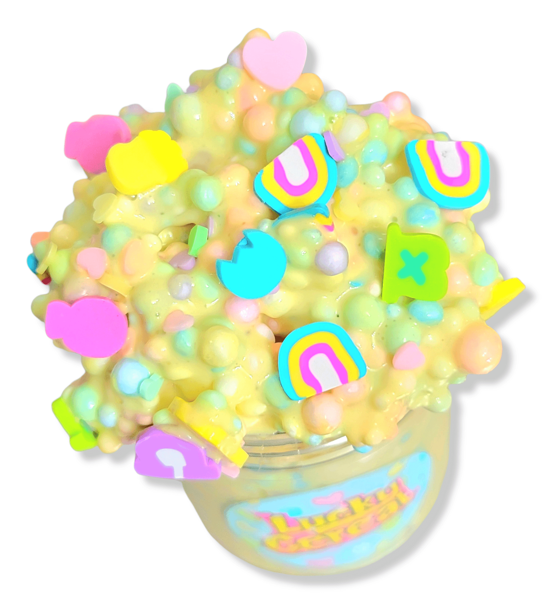 Lucky Cereal Handmade Floam Slime 8oz Slime by Hoshimi Slimes LLC | Hoshimi Slimes LLC