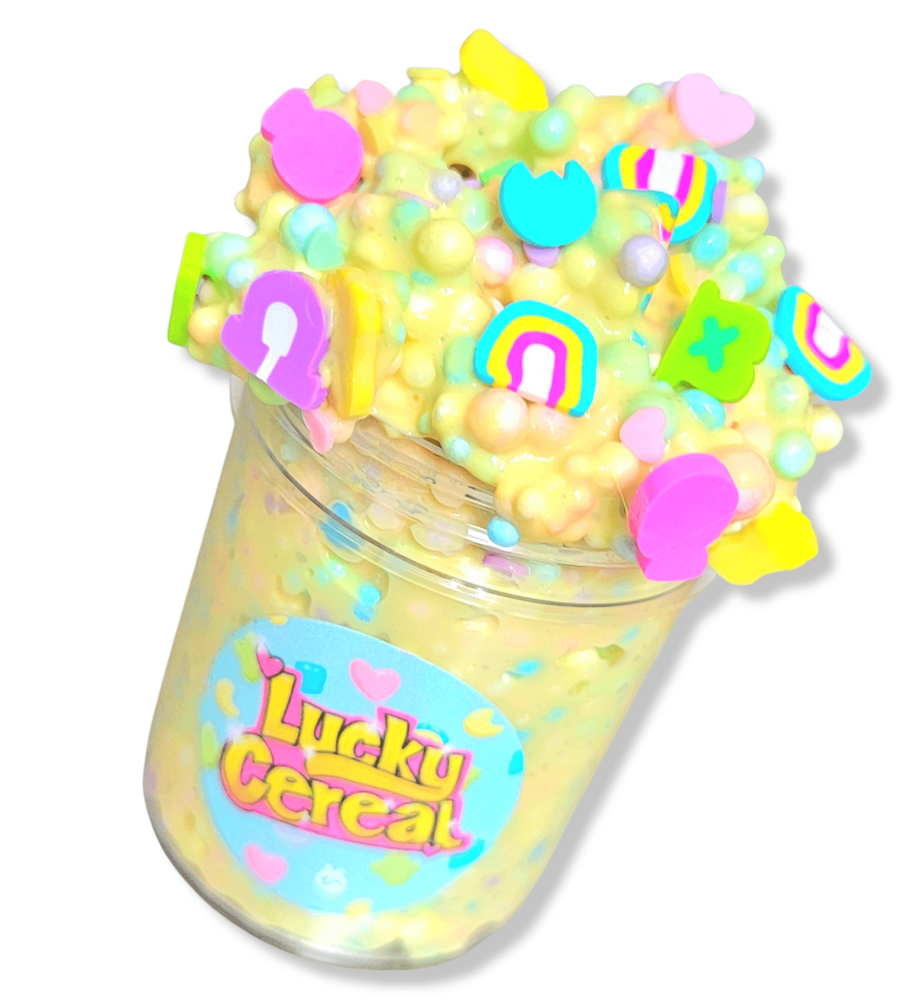 Lucky Cereal Handmade Floam Slime Slime by Hoshimi Slimes LLC | Hoshimi Slimes LLC