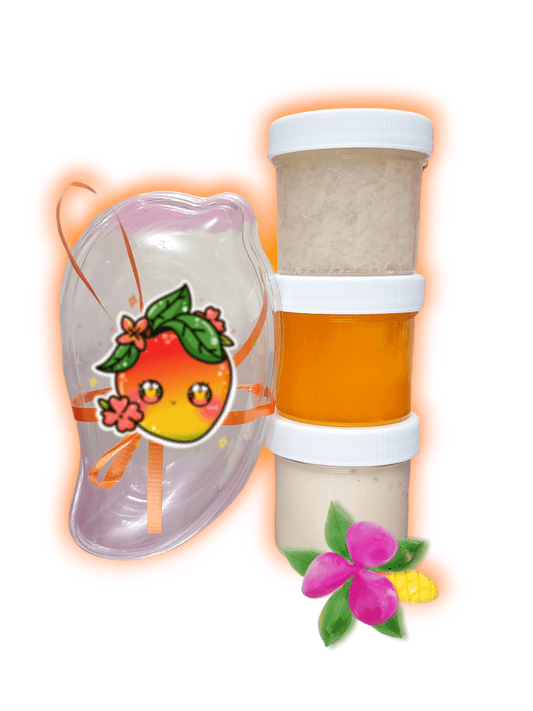 Mango Sticky Rice DIY Handmade Slime Kit slime by Hoshimi Slimes LLC | Hoshimi Slimes LLC