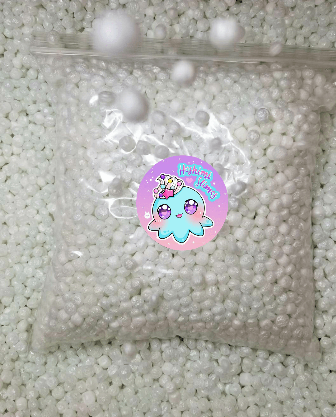 Marshmallow Foam Beads Foam Beads by Hoshimi Slimes | Hoshimi Slimes LLC