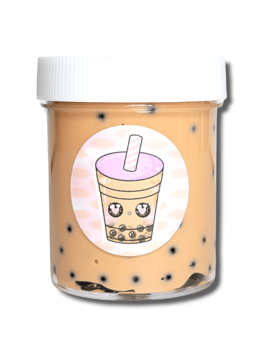Milk Boba Tea Handmade Thick Slime 4oz Slime by Hoshimi Slimes LLC | Hoshimi Slimes LLC