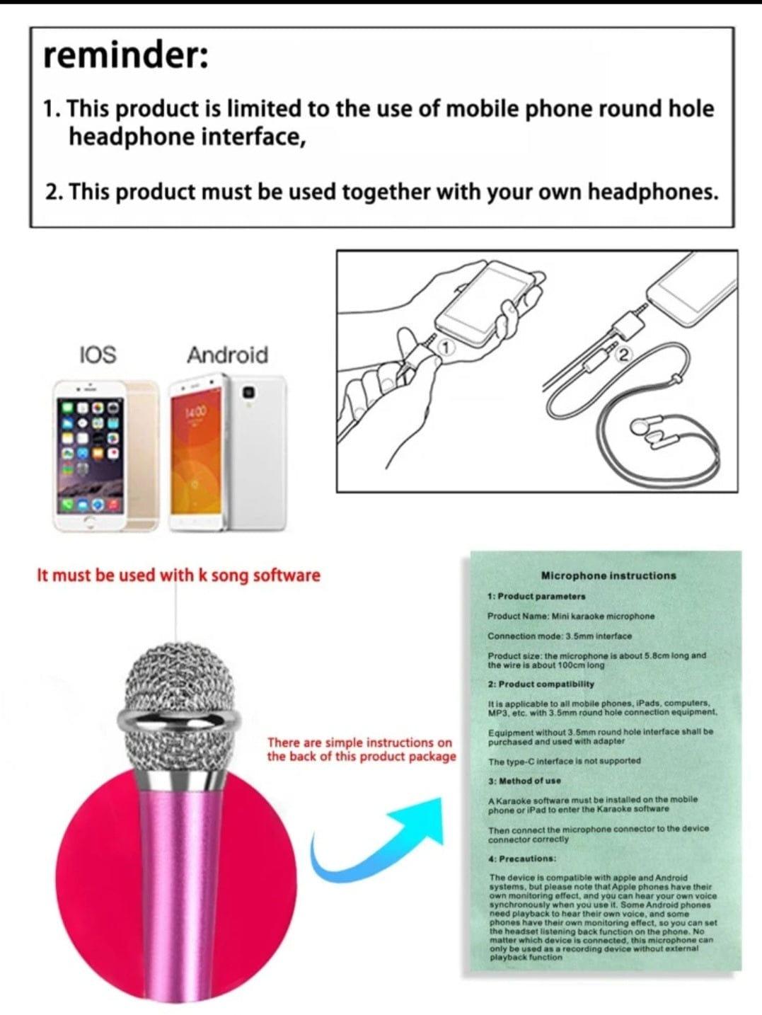 Mini ASMR Slime Microphone Microphone by Hoshimi Slimes | Hoshimi Slimes LLC