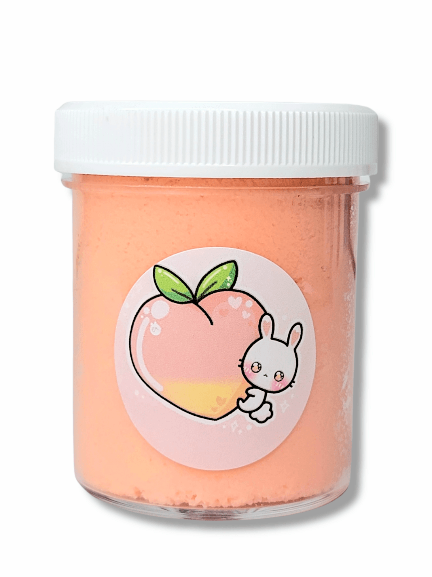 Peach Fuzz Handmade Cloud Slime 4oz Slime by Hoshimi Slimes LLC | Hoshimi Slimes LLC